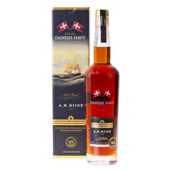 A.H.Riise Navy Rum 0,7l 40% - 1