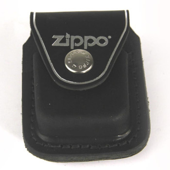 ZIPPO Lederhalf.schw./Clip   1701006 - 1
