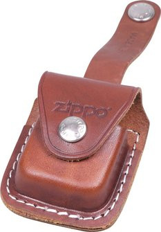ZIPPO Lederh.braun/Schlaufe  1701003 - 1