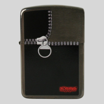 Zippo chrom gebürstet color Zipped Replica 1941 2002681 - 1