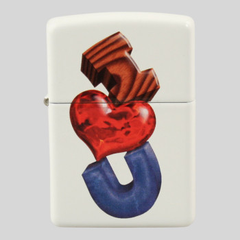 Zippo weiß color I love you 2002860 - 1