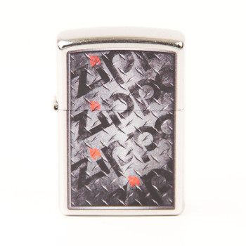 ZIPPO street chrom color "Zippo Logo Metal" 60004585 - 1
