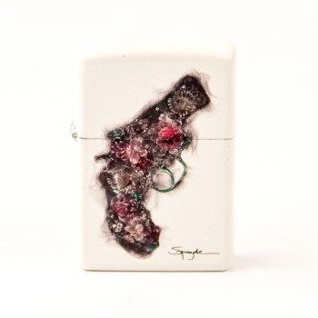ZIPPO weiß color "Spazuk Gun" 60004592 - 1
