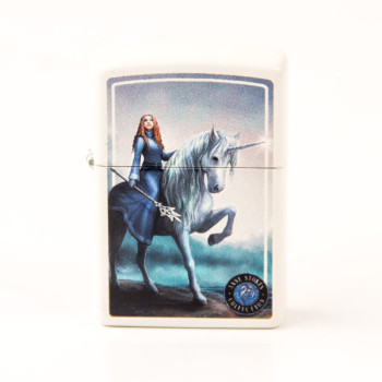 ZIPPO weiß color "Anne Stokes Unicorn" 60004496 - 1