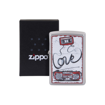 ZIPPO Love Tape Cassette Design 60004943 - 1