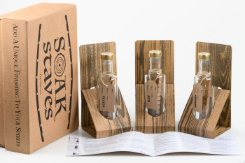 Dárková sada Soak Staves - 3 různé příchutě (Sherry, Rašelina, Rum) - 3