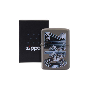 ZIPPO Black Ice Color"Zippo Labyrint"60005775 - 1