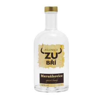 Zubří Meruňkovice 50% 0,5 l