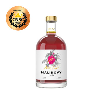 Anton Kaapl likér malinový 22% 0,5 l