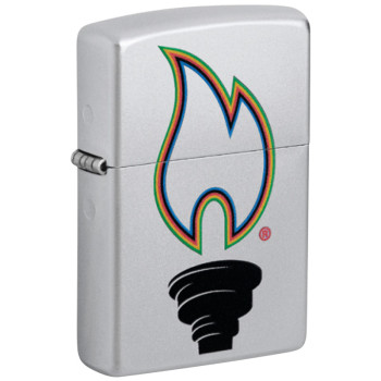 ZIPPO Summer Games 205 Satin Chrome - 1