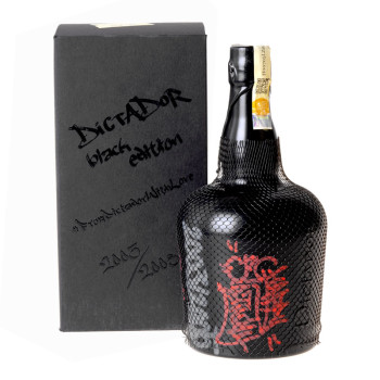 Dictador BLACK EDITION 2003/2005 40% 0,7 l Happy Birthday 30' dárkové balení - 1
