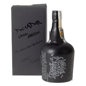 Dictador BLACK EDITION 2003/2005 Happy Birthday 40' 40% 0,7 l dárkové balení - 1