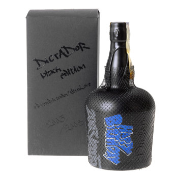 Dictador BLACK EDITION 2003/2005 40% 0,7 l Happy Birthday 50' dárkové balení - 1