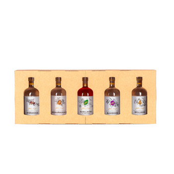 Anton Kaapl 5 x 0,2 l 43,2% dárkové balení - 2