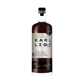 Karl LIQ Višňovka Svatoňská 24% 0,5 l - 2