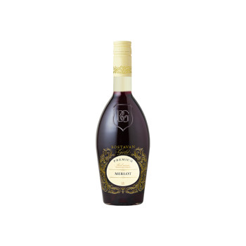 Bostavan Merlot Gold polosladký 0,75l 12,5%