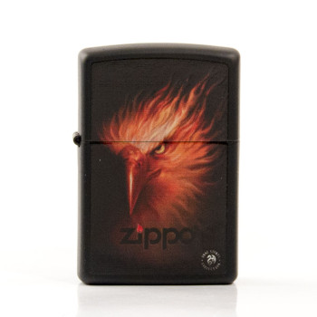ZIPPO schwarz color "Anne Stokes Flame Eagle" 60003582 - 1