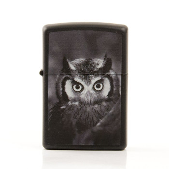 ZIPPO schwarz color "Owl" 60003466 - 1